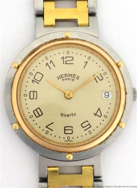 hermes watch logo old|hermes unisex 210107.